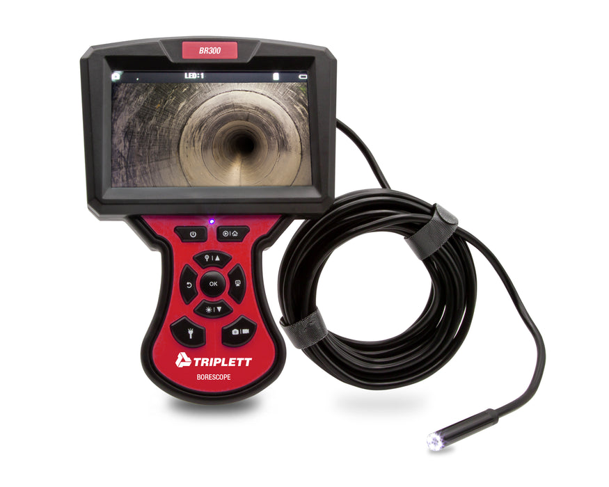 High Definition Borescope Inspection Camera 5.5mm, 5M Cable - (BR300)