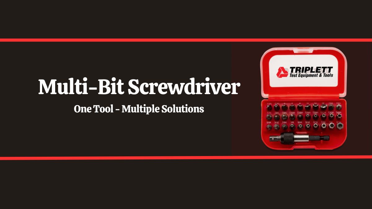 Top Benefits of Using a Multi Bit Screwdriver for Electrical and Industrial Work