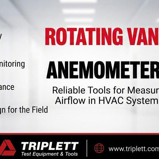 Rotating Vane Anemometers Reliable Tools
