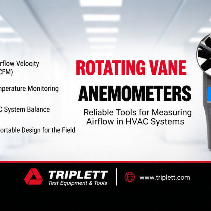 Rotating Vane Anemometers for Measuring Airflow