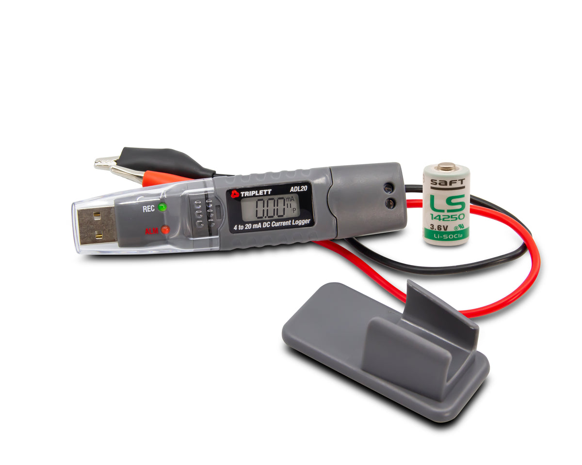 冷凍ML50 SM20 SS20 ADL20 PS50 4 to 20mA DC Current USB Datalogger (ADL20) — Triplett Test
