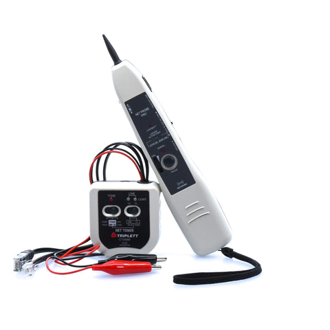 Network Toner and Probe Kit: Trace Active and Inactive Networks, Live or Dead Phone Lines- (CTX690)