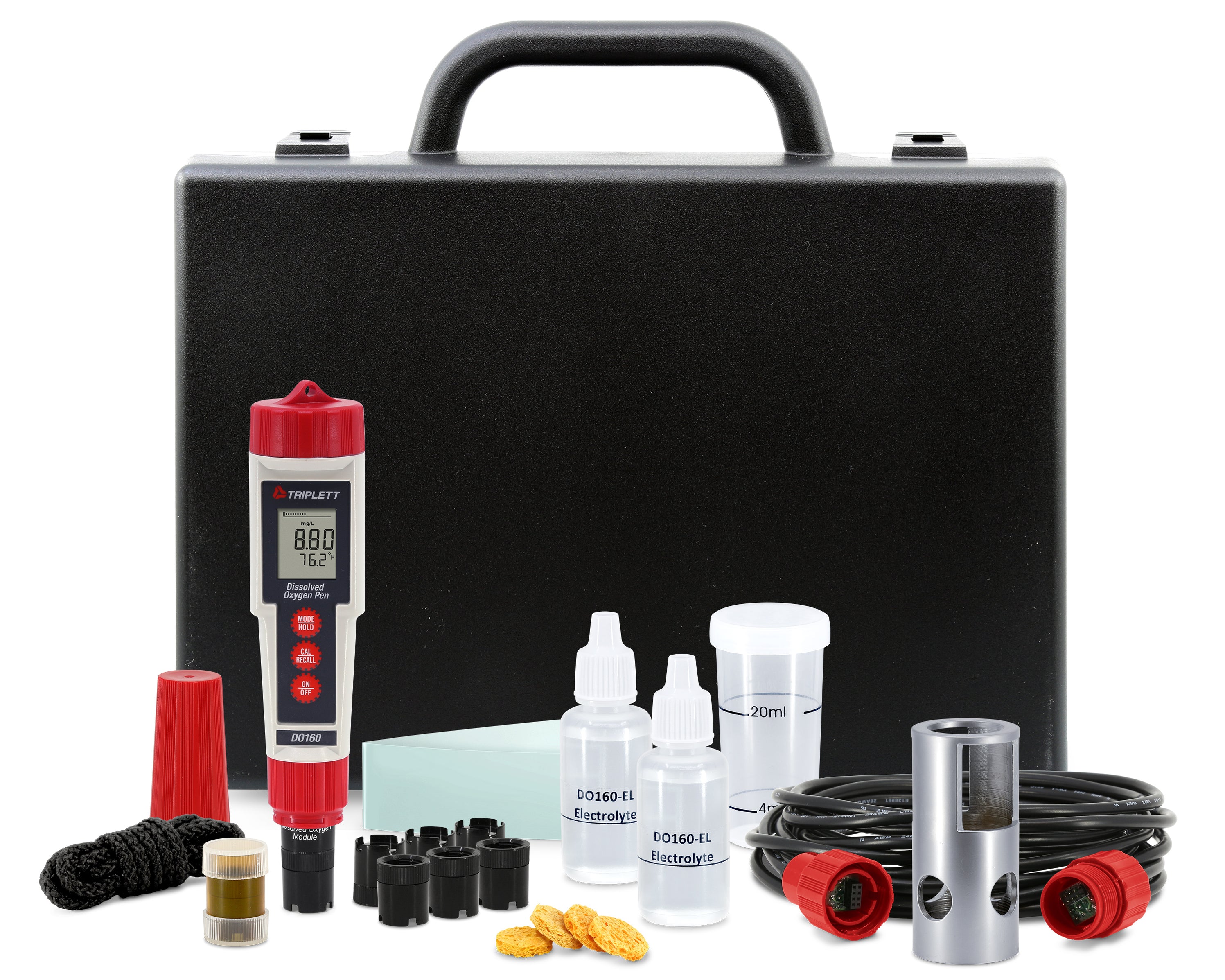Dissolved Oxygen Pen Meter Kit - (DL160-KIT) — Triplett Test Equipment ...