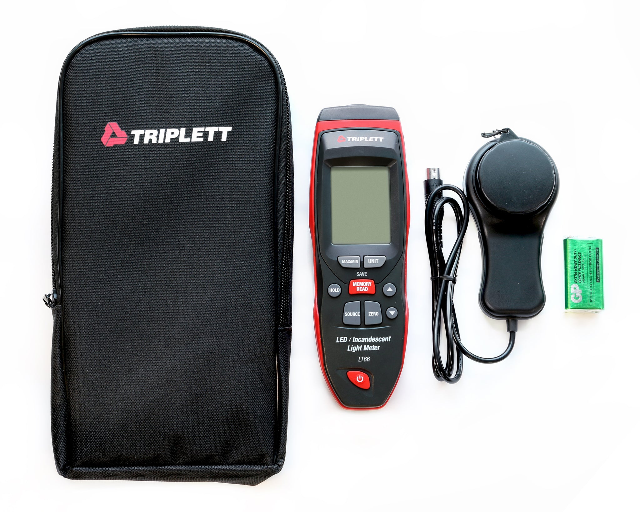 Best Digital Light Meters | LUX Lumen Testers — Triplett Test Equipment ...