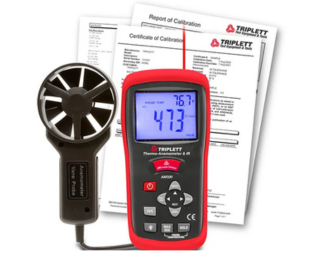 NIST Traceable Anemometers