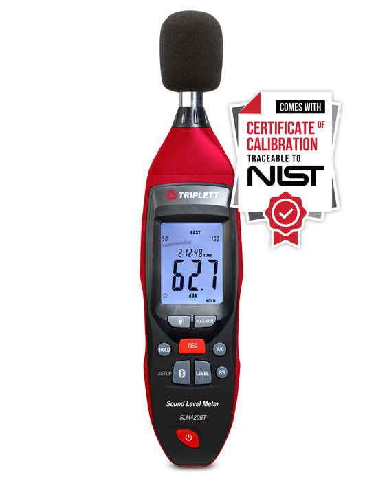 Sound Level Meter with Bluetooth - (SLM420BT)