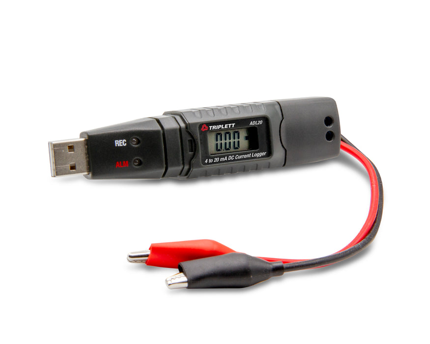 4 to 20mA DC Current USB Datalogger (ADL20) — Triplett Test Equipment &  Tools