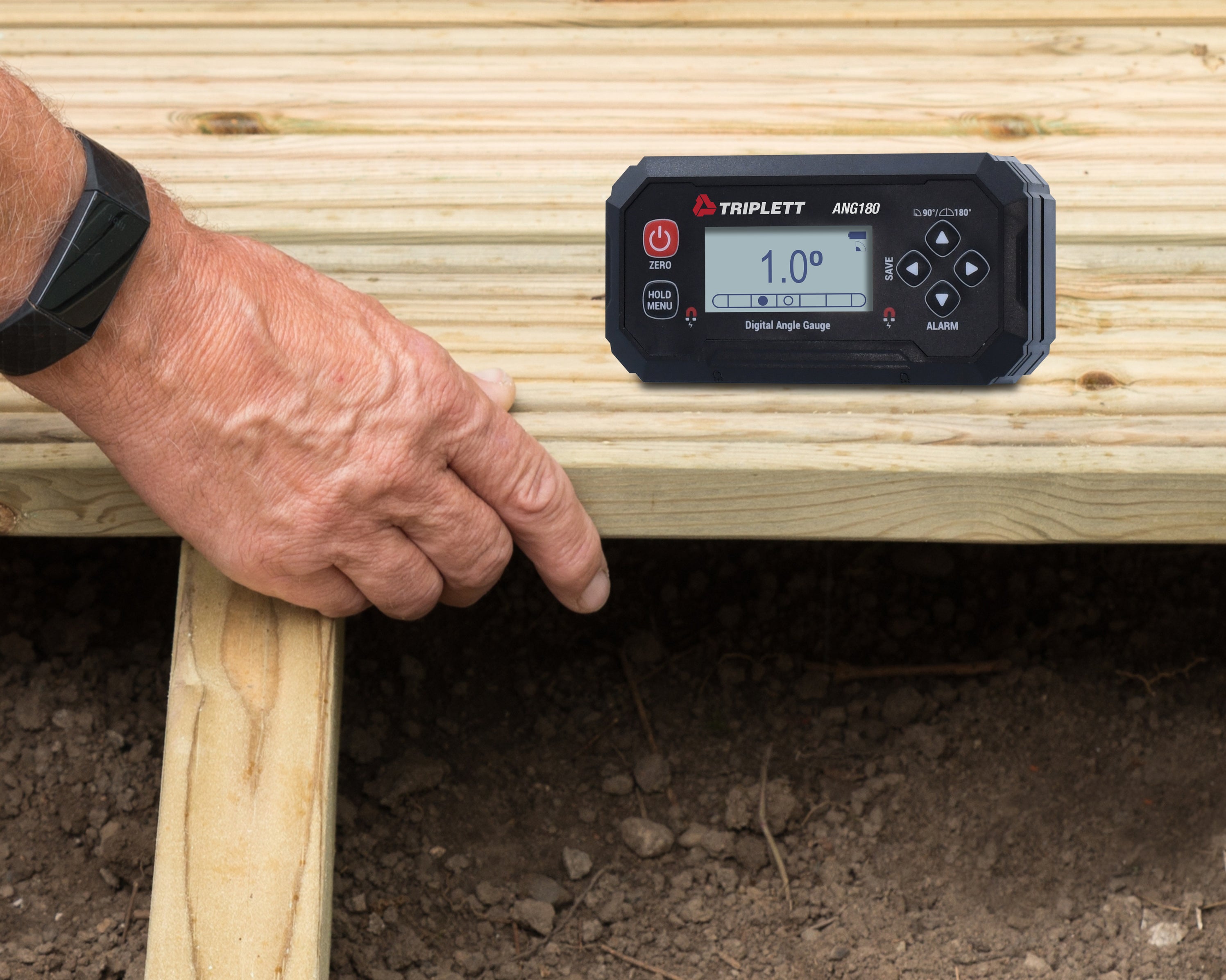 Digital Angle Gauge (ANG180) | Digital Angle Meter — Triplett Test ...