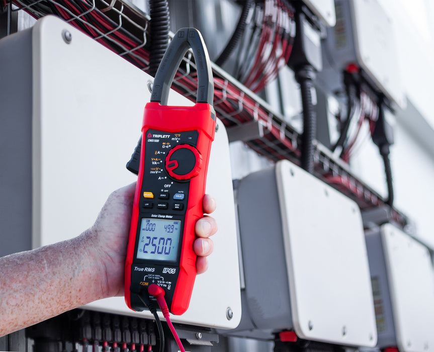1000A AC/DC Solar Clamp Meter - (CMS1500) — Triplett Test Equipment & Tools