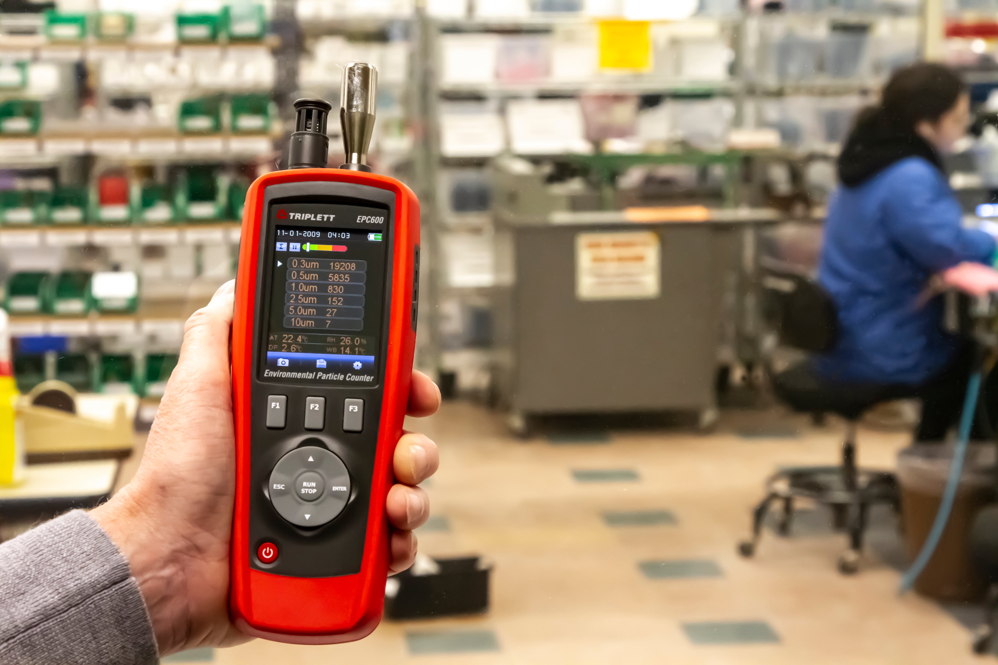 Environmental Particle Counter with built in camera - (EPC600 ...