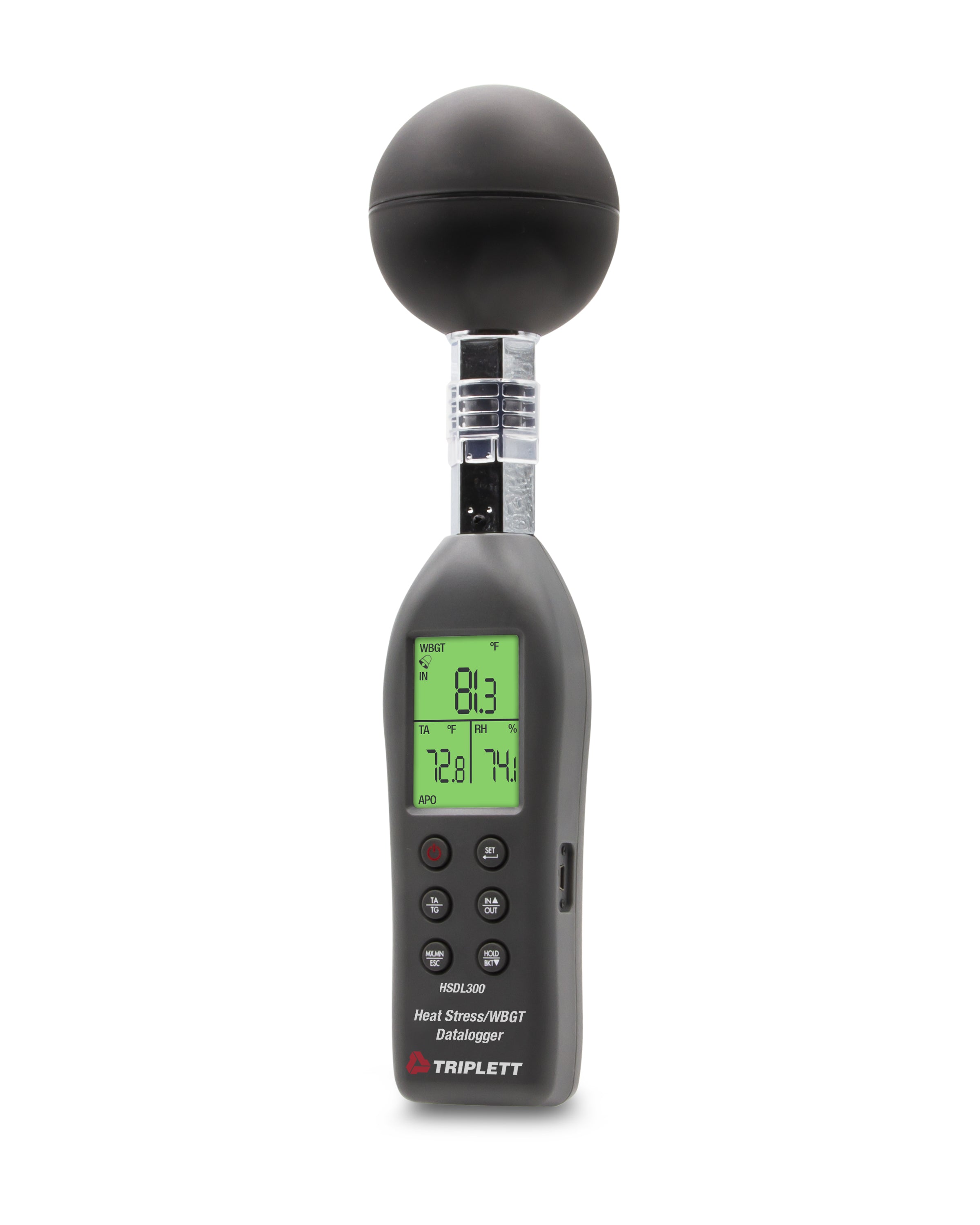 Heat Stress Index/ WBGT Datalogger (HSDL300) — Triplett Test