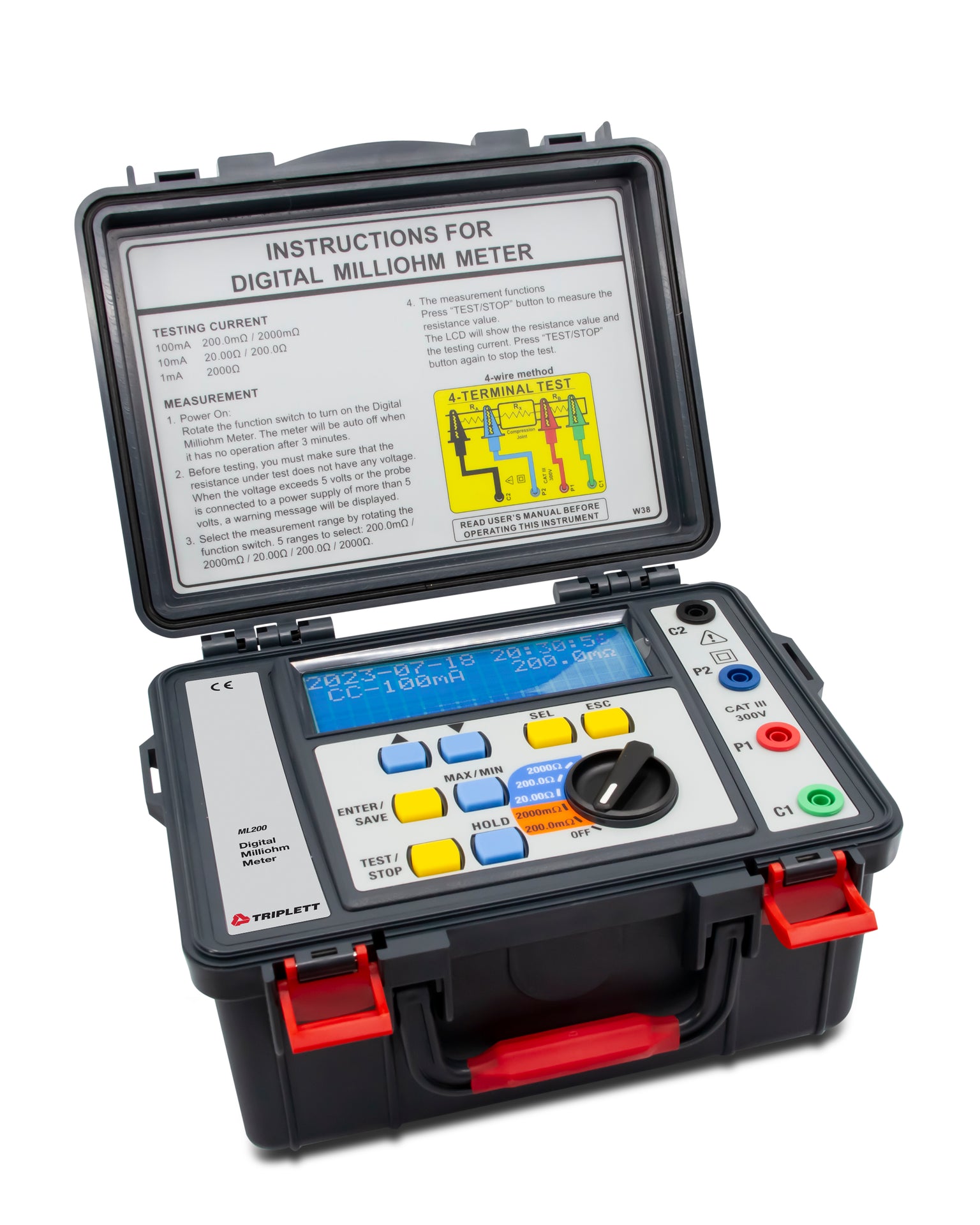 Digital Multimeter DMM | Electrical Multimeters — Triplett Test ...
