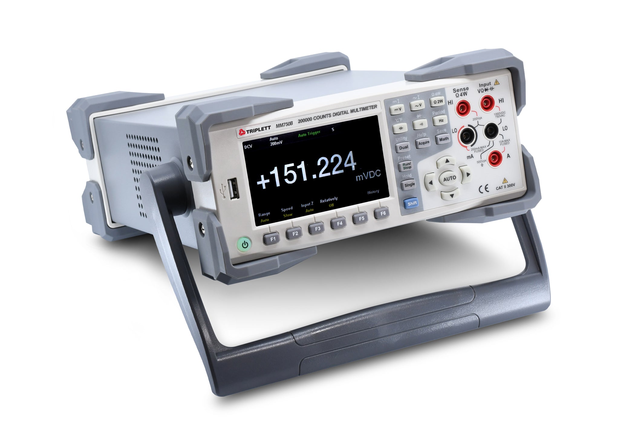 Benchtop Digital Multimeter (MM750B) — Triplett Test Equipment & Tools