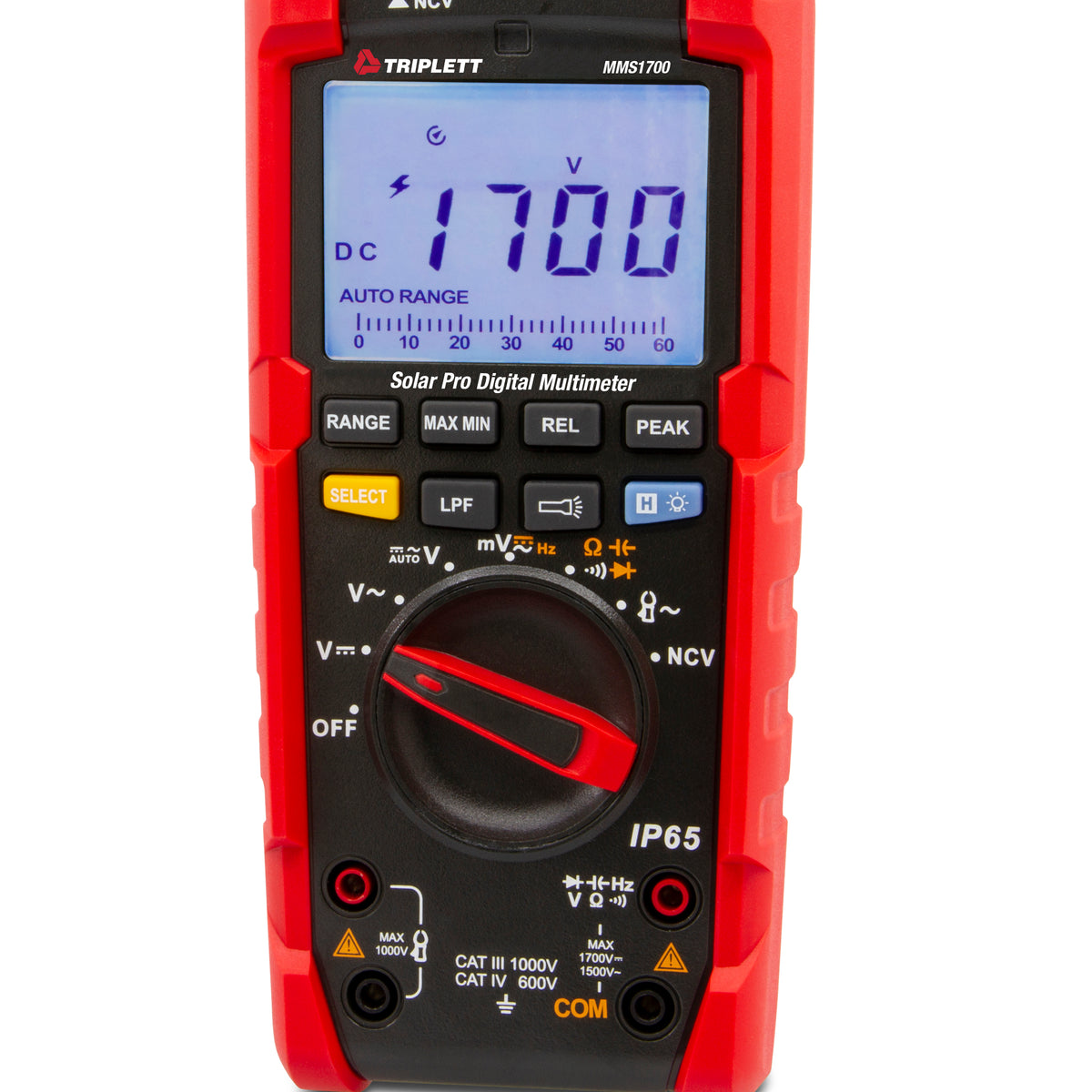 Solar Pro Digital Multimeter - (MMS1700) — Triplett Test Equipment & Tools