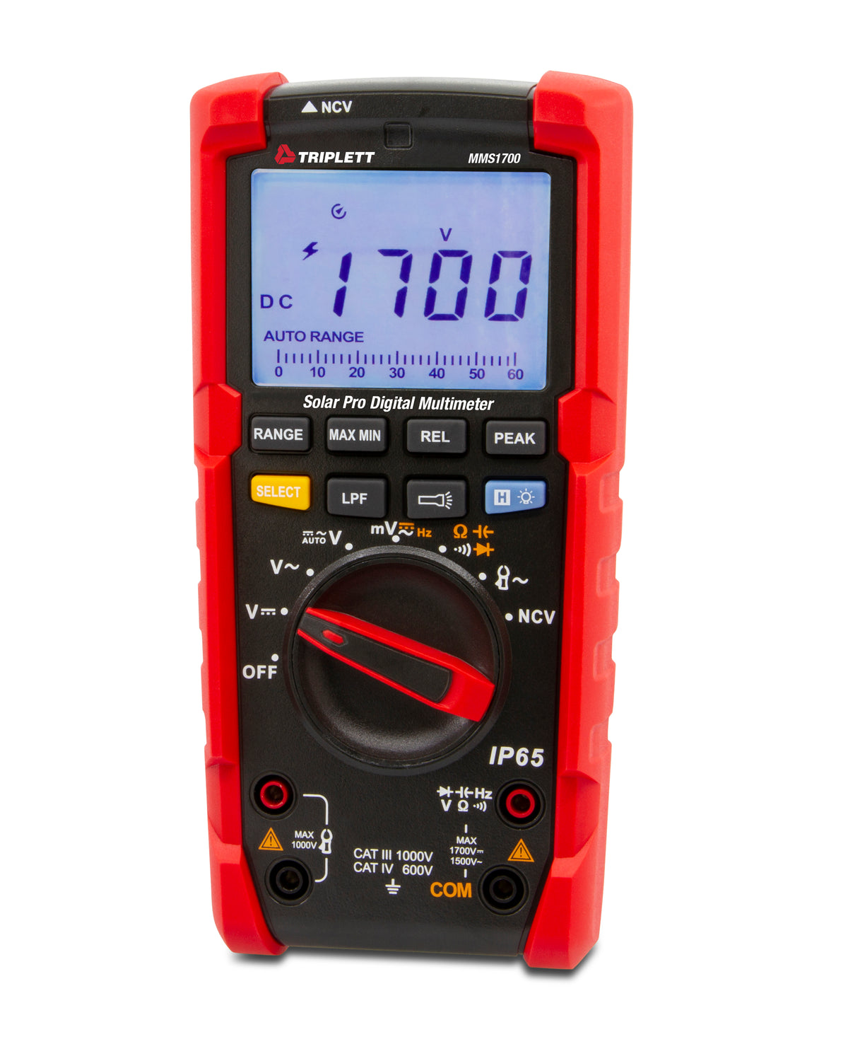Solar Pro Digital Multimeter - (MMS1700) — Triplett Test Equipment & Tools