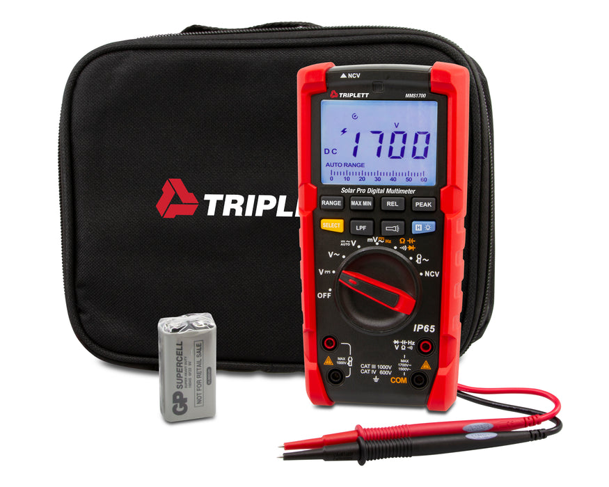 Solar Pro Digital Multimeter - (MMS1700)