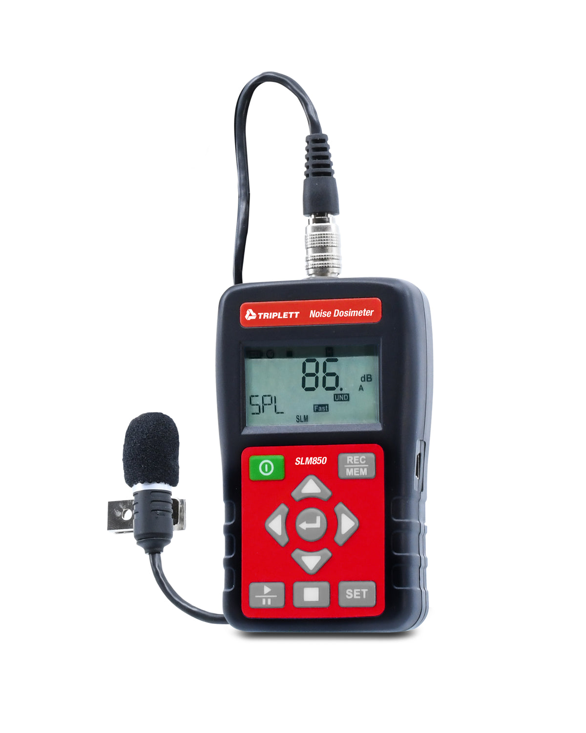 SLM850 - Noise Dosimeter/Sound Datalogger — Triplett Test