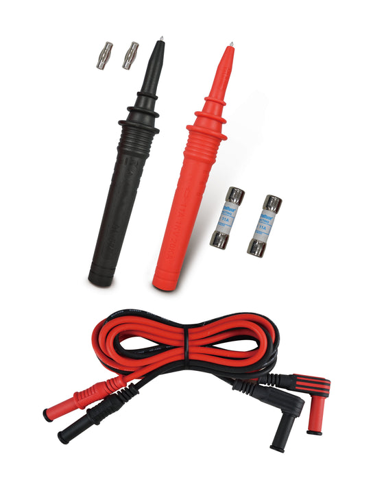 CATIV Fused Test Leads -  Fit virtually all major brand digital multimeters and test instruments - (TL15)