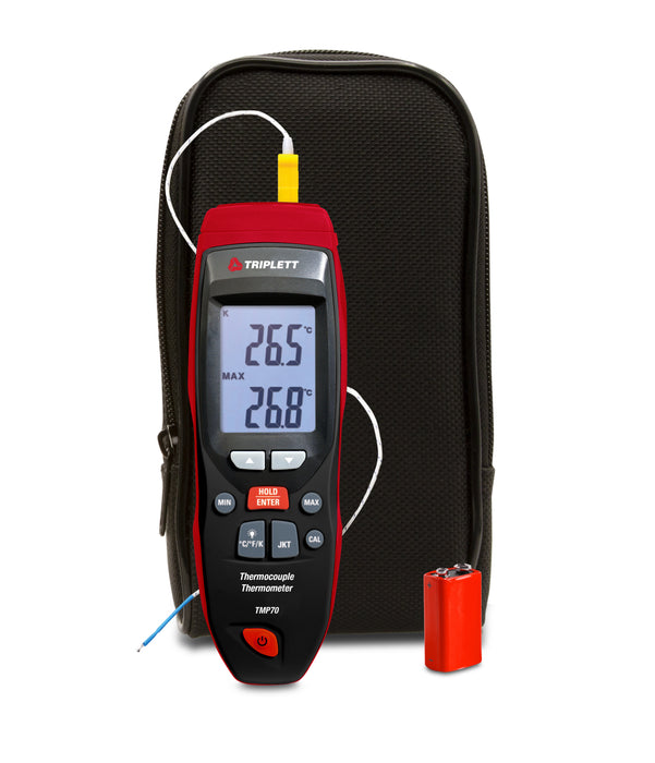 Single Input Type K, J, T Thermocouple Thermometer- (TMP70)