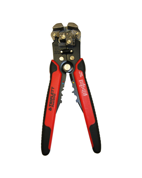 Automatic Wire Stripper -Strips Wire from 8 - 30 AWG, Crimps Insulated & Non-Insulated Terminals, Built-In Wire Cutter - (TT-240)