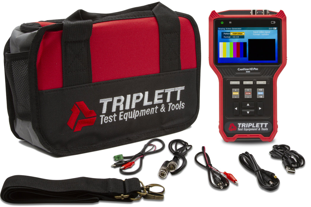 Triplett CamView Pro HD Analog Security Camera Tester 8065