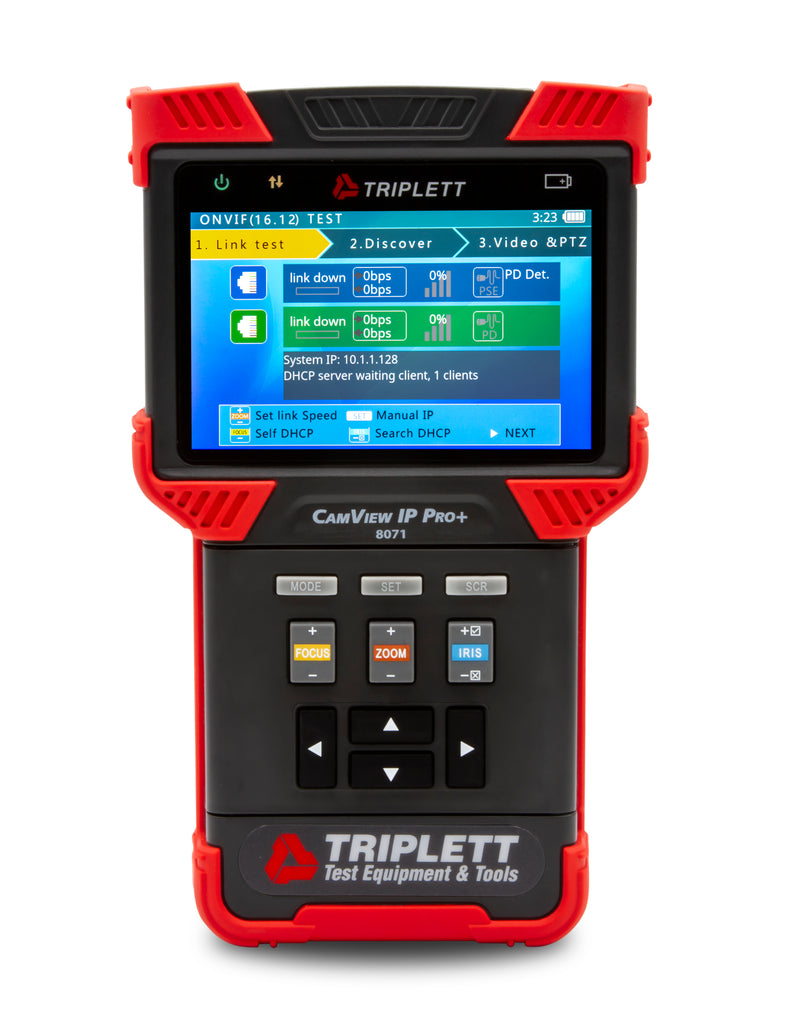8071 CamView IP Pro Security Camera Tester | IP 480 analyzer