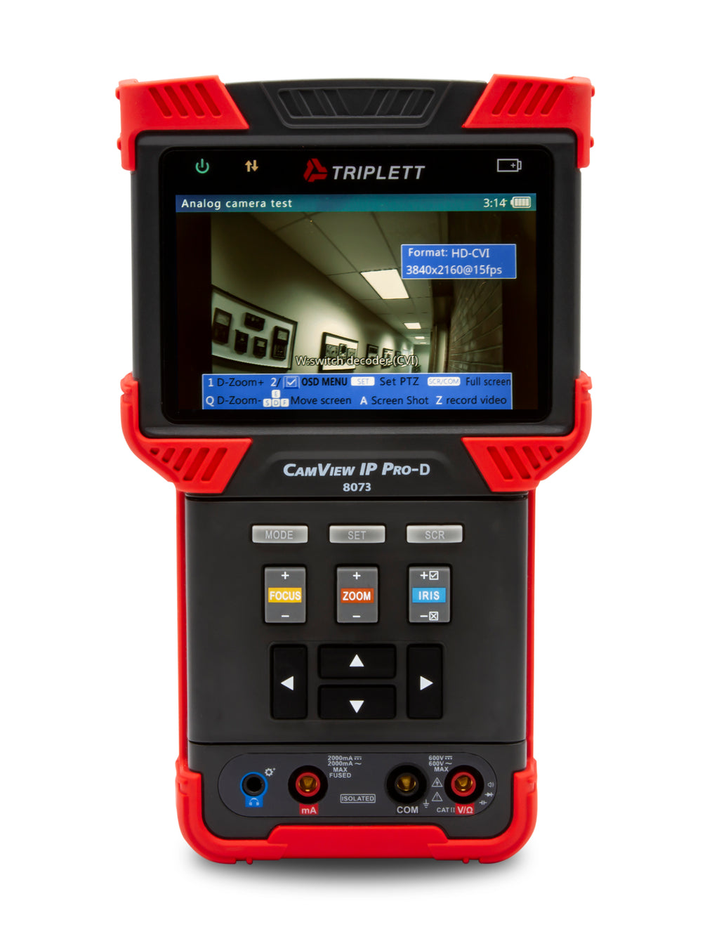 CCTV Camera Testers, Security PoE | IP HD Camera Testers — Triplett ...