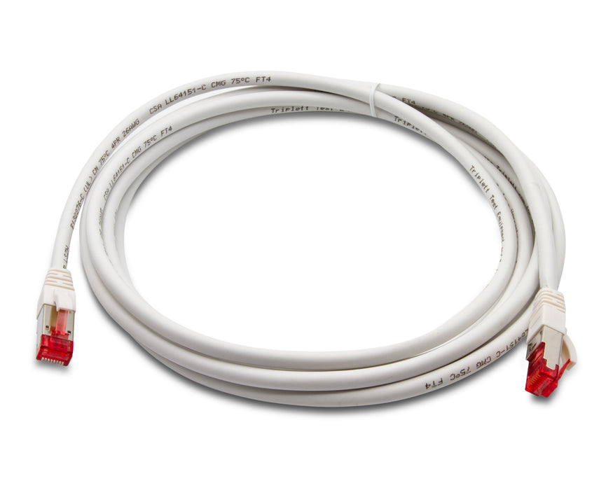 Triplett CAT6A 10GBPS Professional Grade, SSTP 26AWG Patch Cable 10WH