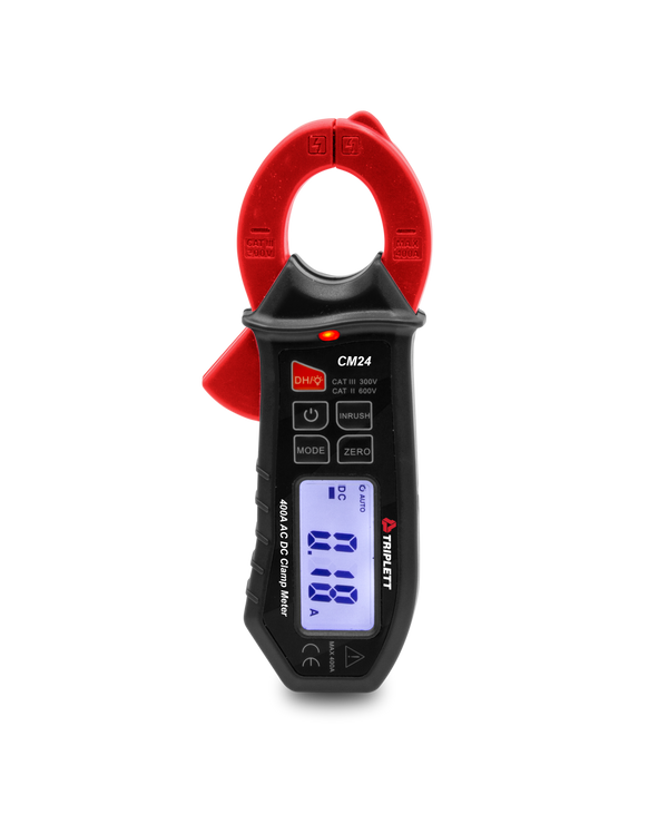 400A True RMS AC/DC Miniature Clamp Multimeter with Inrush - (CM24)