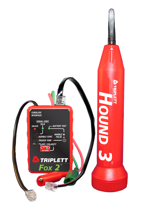 Triplett Fox & Hound 3399 Wire Tracing Kit with Premium Tone and Triplett Fox & Hound 3399 Wire Tracing Kit with Premium Tone and
