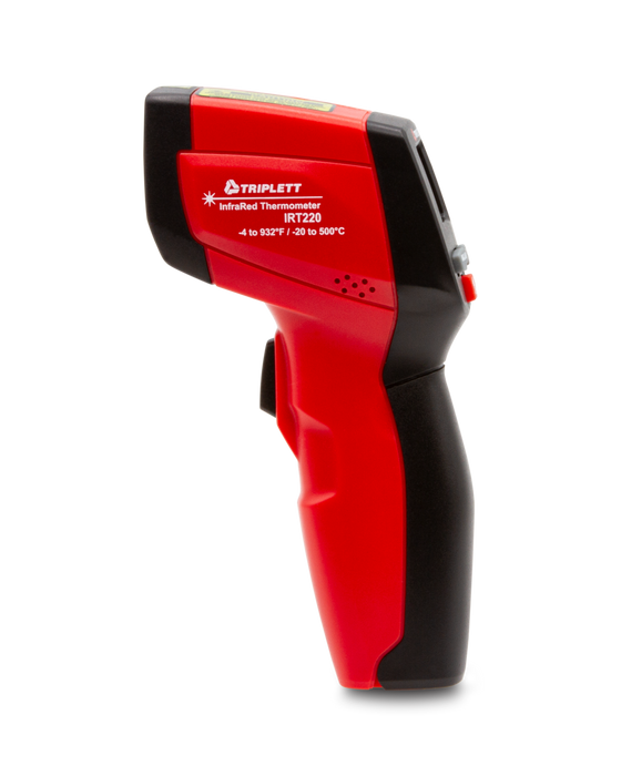 Triplett 12:1 Non- Contact Infrared Laser Thermometer IRT220 side