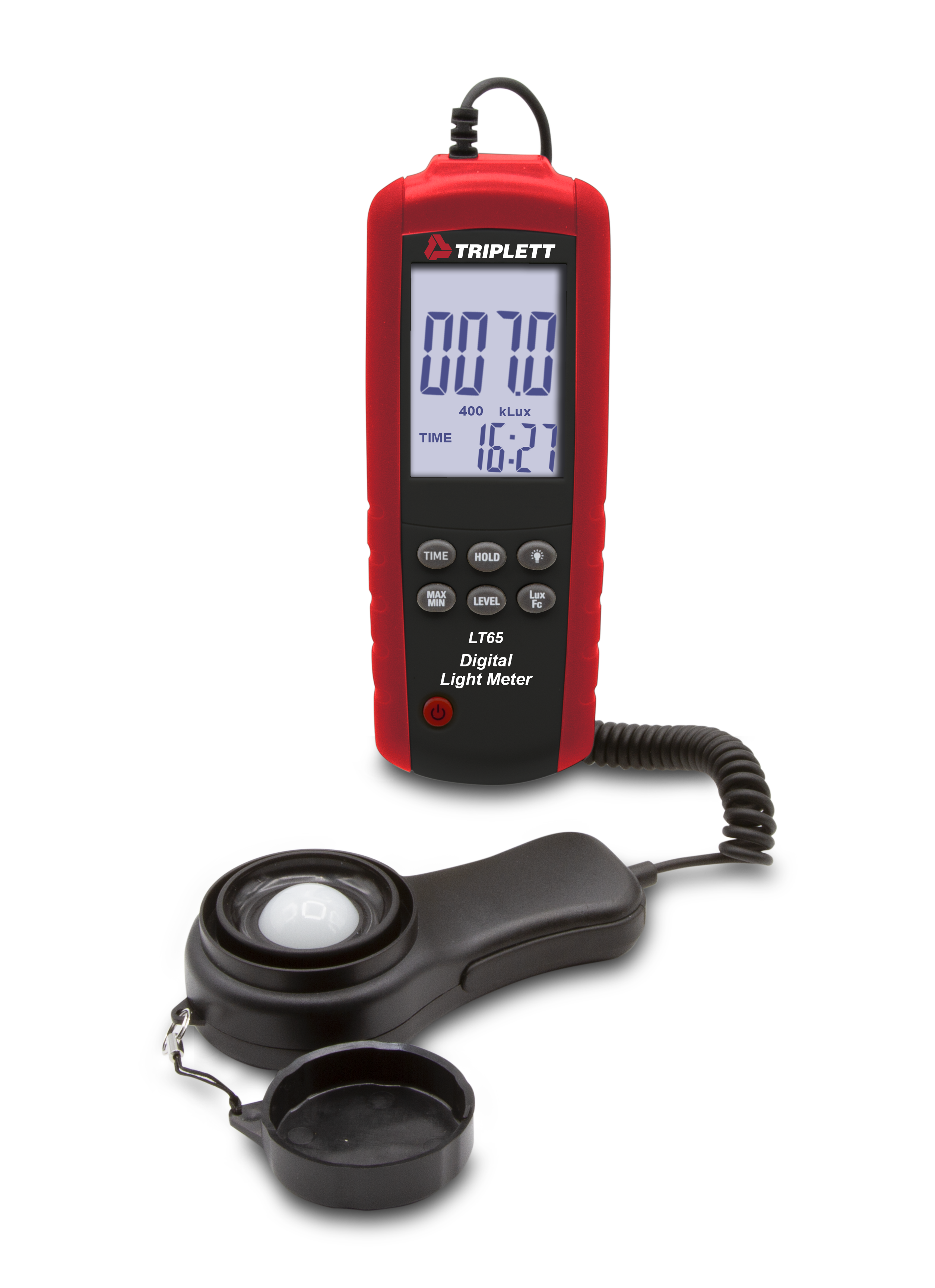 Digital Light Meter LUX to FC LT65 — Triplett Test Equipment & Tools