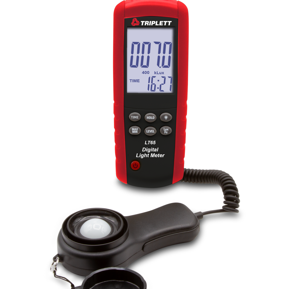 Digital Light Meter LUX to FC LT65 — Triplett Test Equipment & Tools