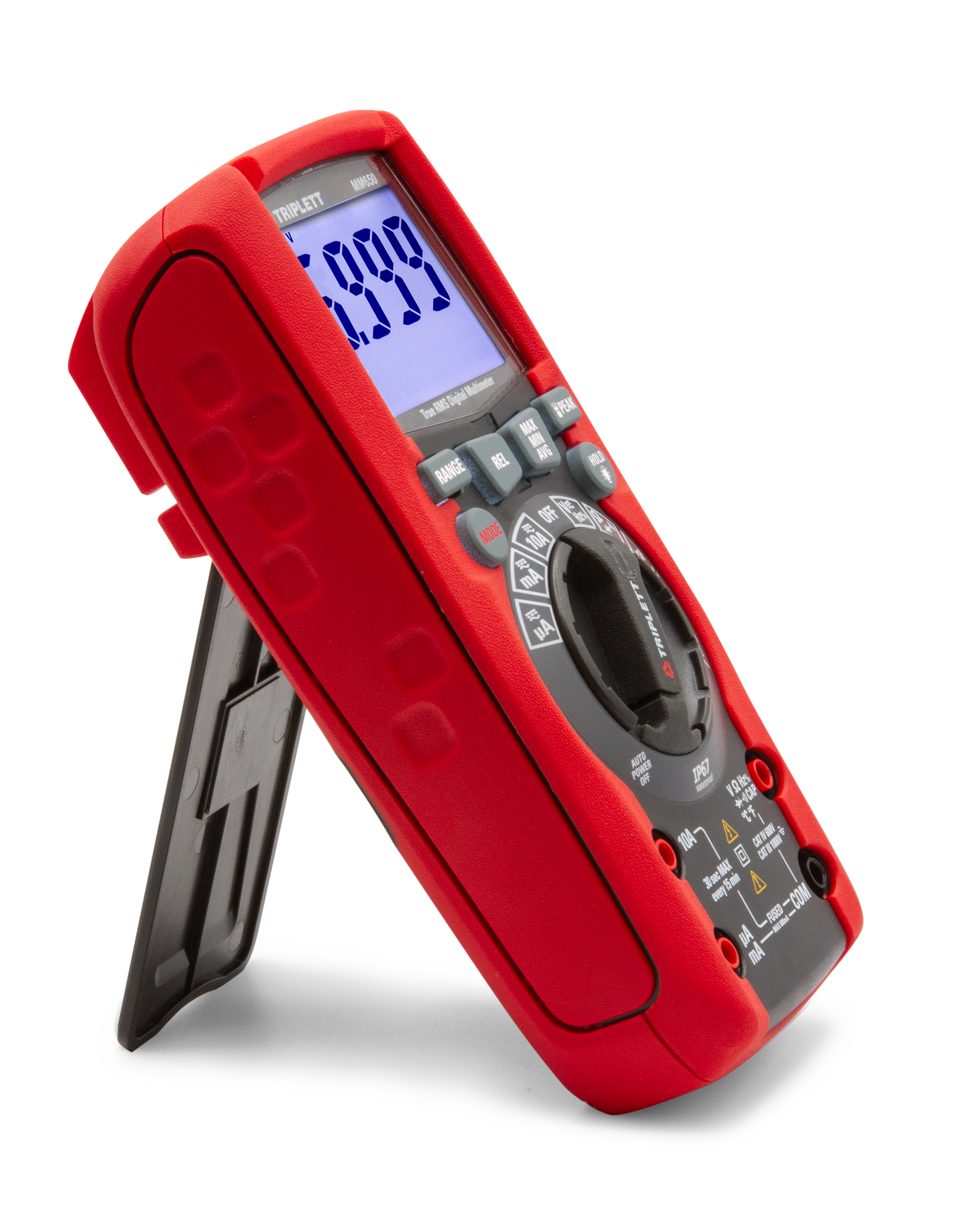 Waterproof IP67 Digital Multimeter with Lo Z | MM650 — Triplett Test ...