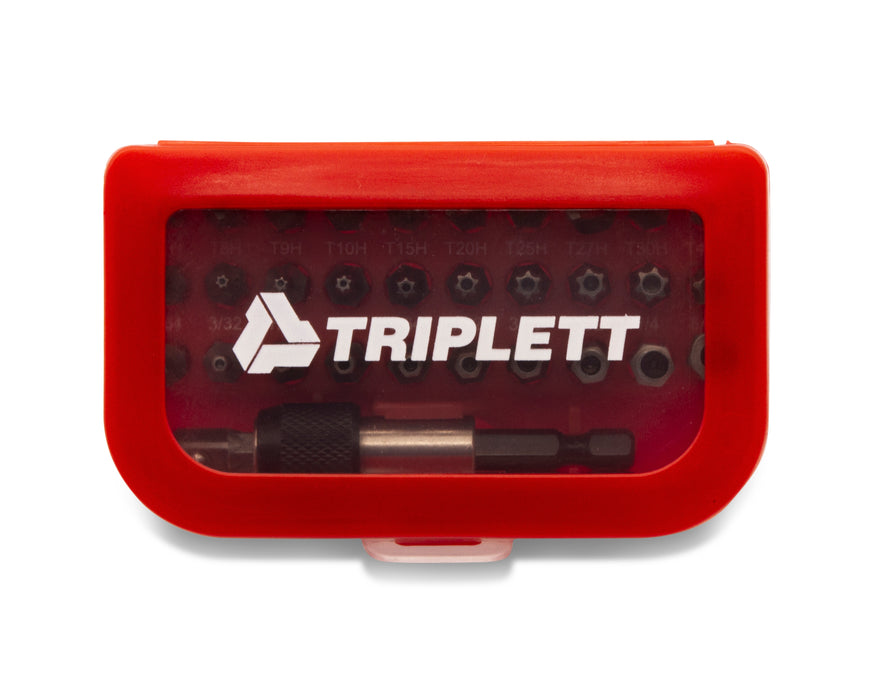 Triplett Professional 32 Piece Industrial Grade Metal Bit Kit TSBK-001 top