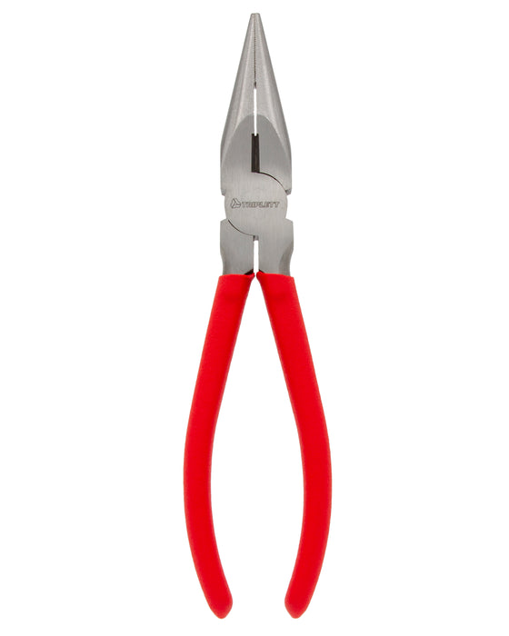 Triplett 8" Long Nose Pliers with Serrated Jaws TT-275