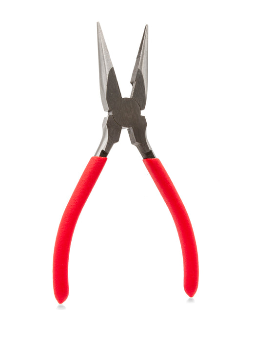 Triplett 8" Long Nose Pliers with Serrated Jaws TT-275 open front