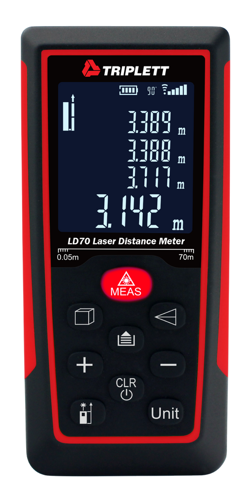 Triplett Laser Distance Meter LD70