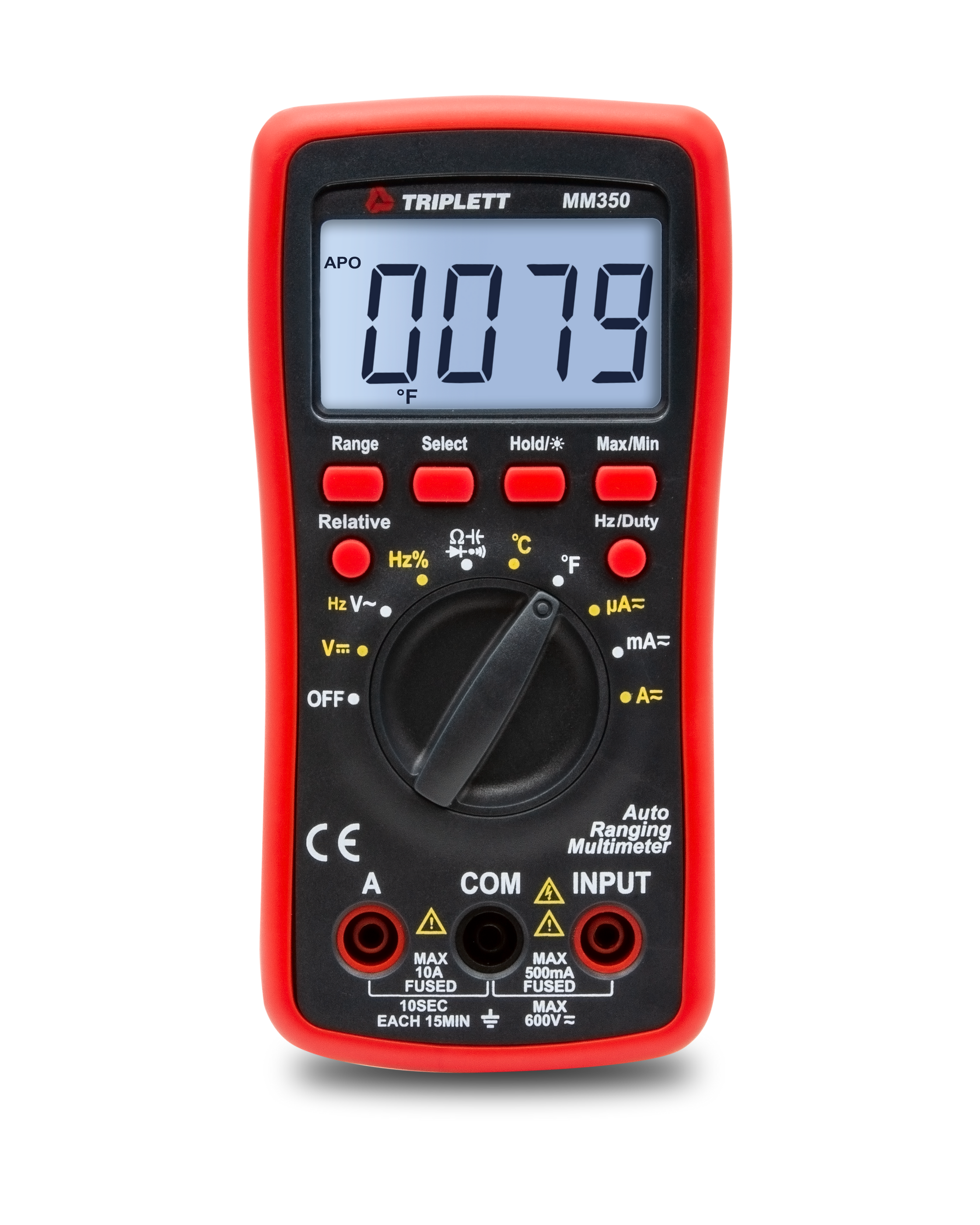 True RMS Autoranging Digital Multimeter | Triplett MM350 — Triplett ...