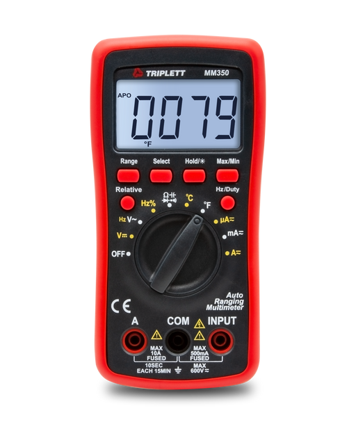 Power Panel CAT 5/6 Digital Volt Meter with Tracer Probe (POE1000ILT) —  Triplett Test Equipment & Tools