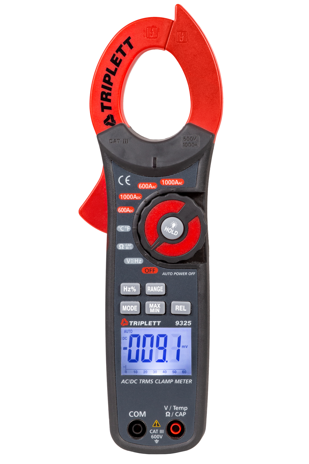 3 ¾ Digit 6000 Count True RMS 1000A AC/DC Clamp-On Meter : 28