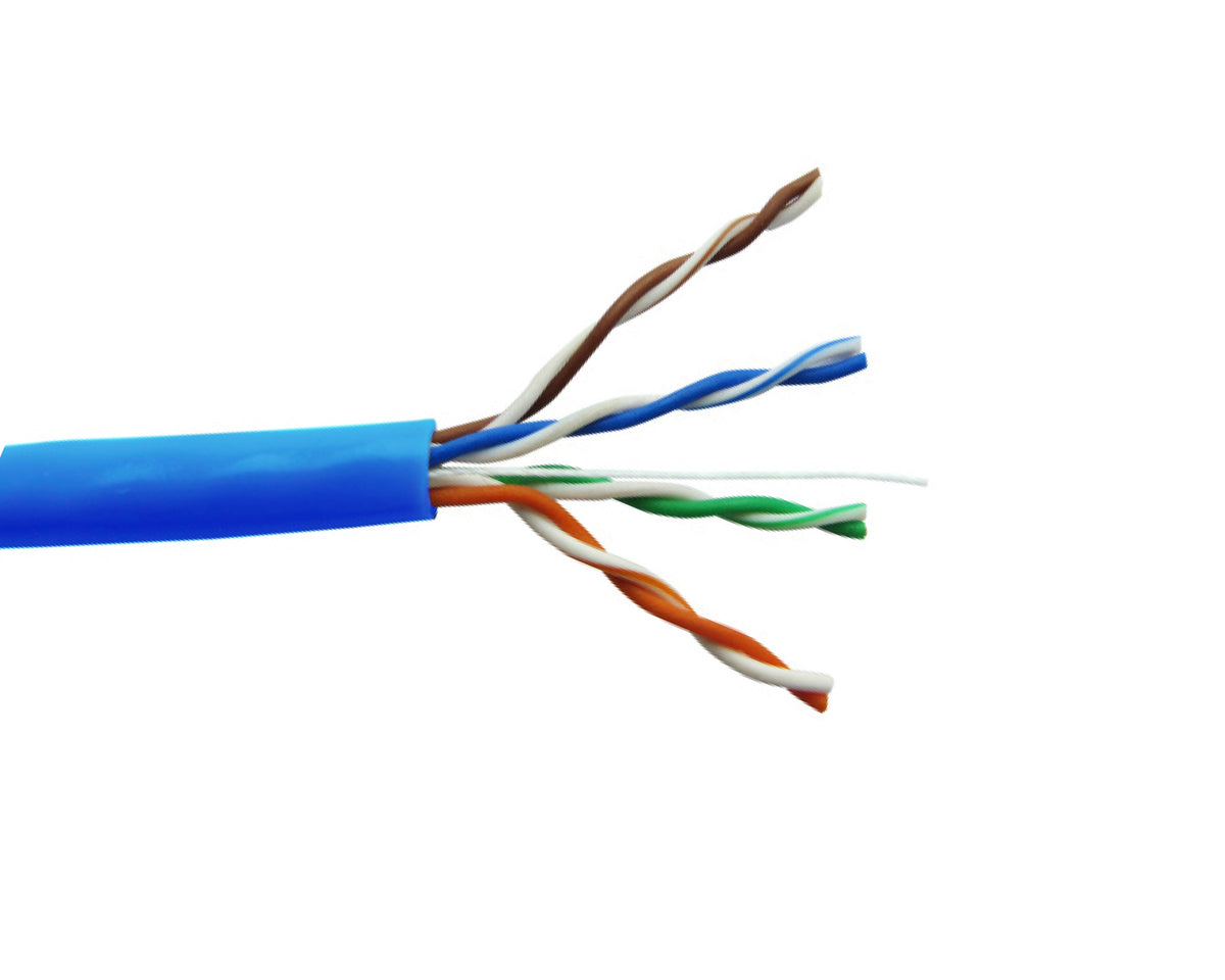 CAT5E UTP 24AWG Cable 1000' Blue (CAT5-1000BL) — Triplett Test