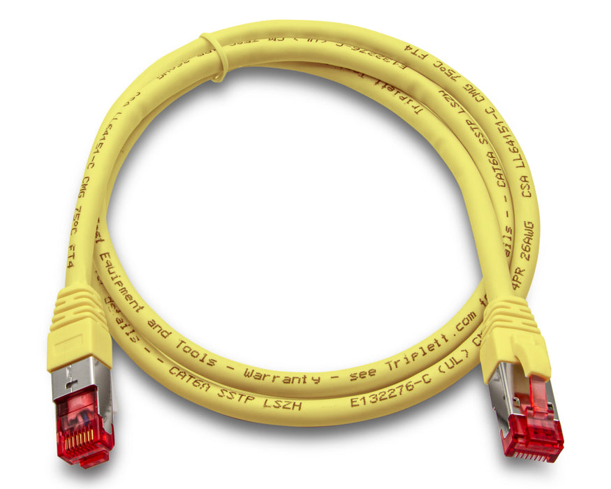 CAT6A 10GBPS Professional Grade, SSTP 26AWG Patch Cable