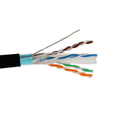 Câble Ethernet CAT6a 50cm - Cordon RJ45 Blindé STP Anti-Accrochage 10GbE  LAN - Câble Réseau Internet 100W PoE - Noir - Snagless - Testé