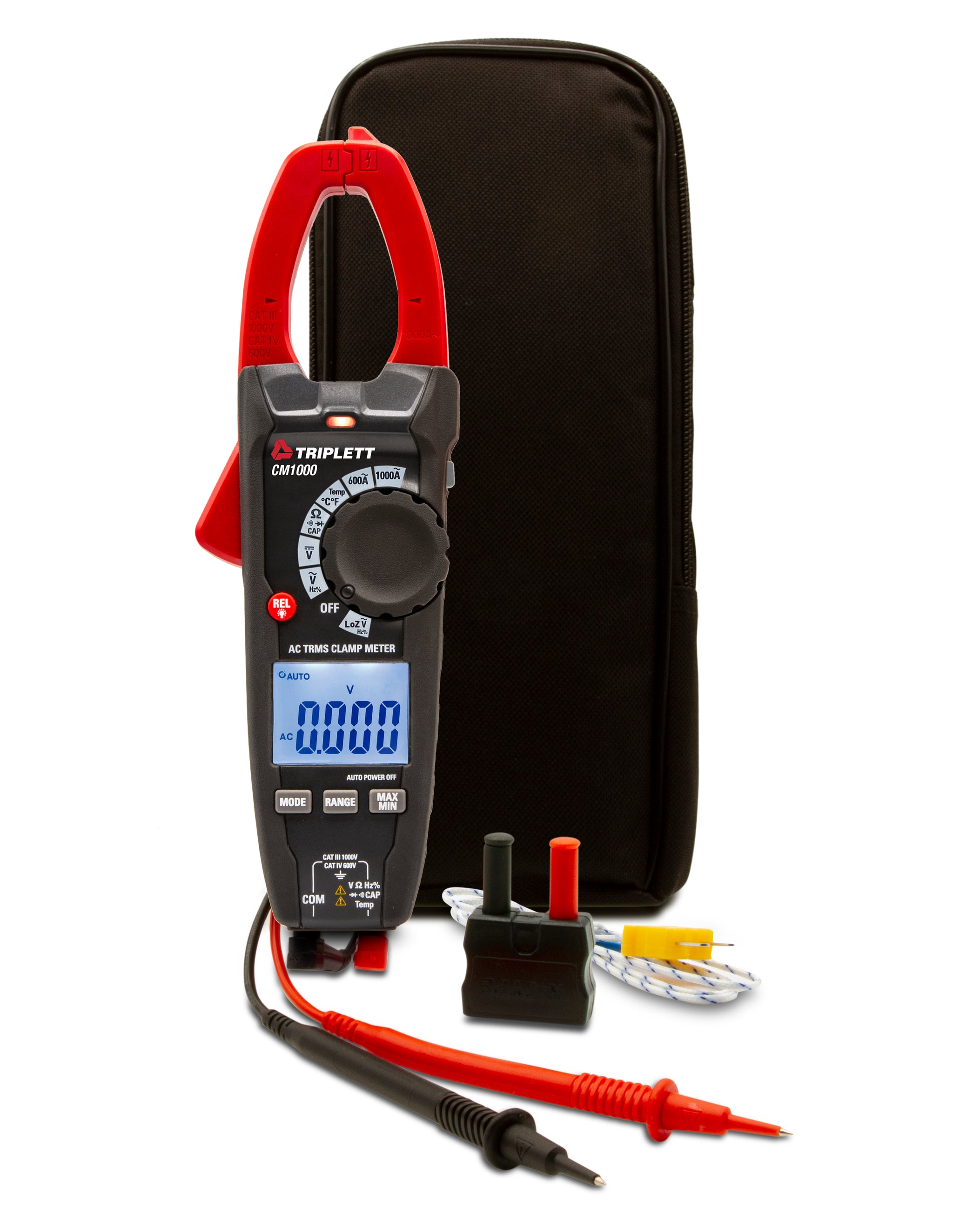 True Rms Multimeter Clap True RMS Clamp Meter | AC DC Clamp Multimeter — Triplett Test Equipment ...