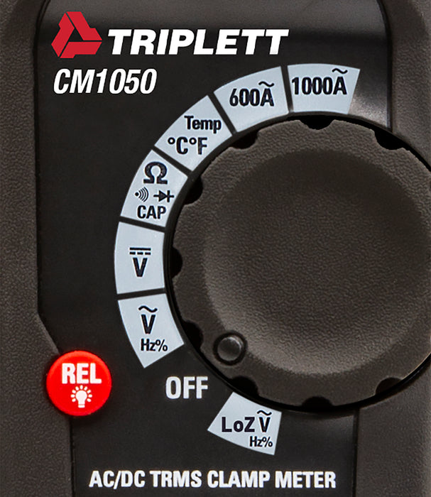 Triplett 1000A True RMS AC/DC Clamp Meter CM1050