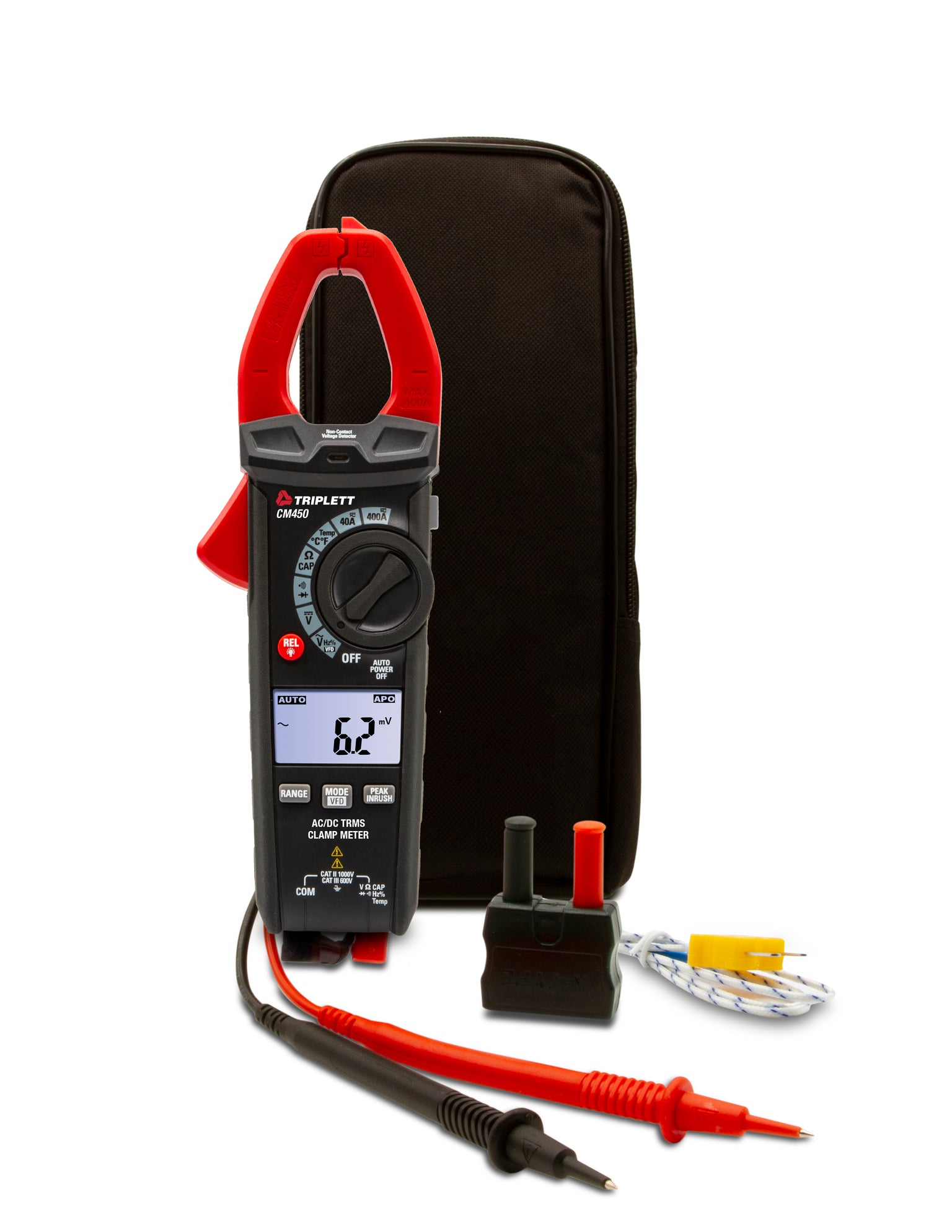 True RMS Clamp Meter | AC DC Clamp Multimeter — Triplett Test Equipment ...