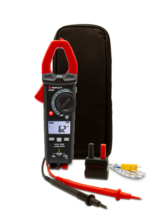 400A True RMS AC/DC Clamp Meter (CM450) — Triplett Test Equipment & Tools