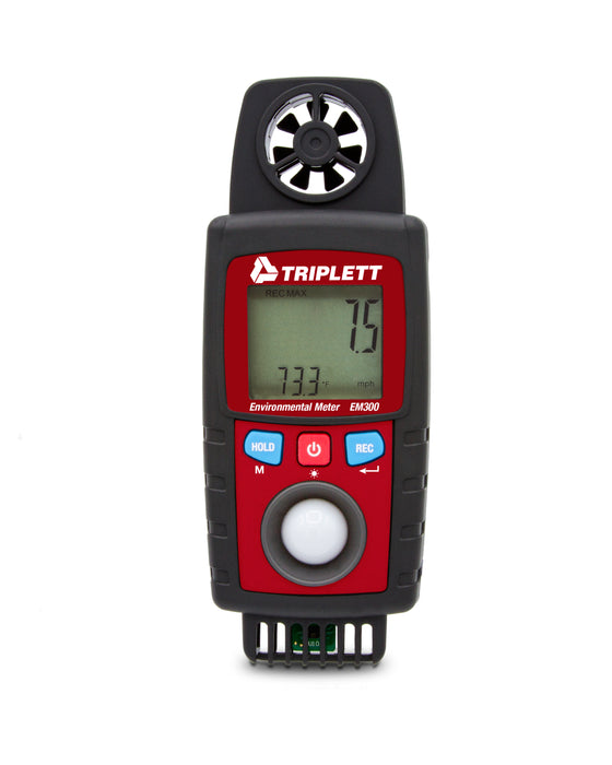 Triplett 10-in-1 Environmental Meter with Air Flow EM300