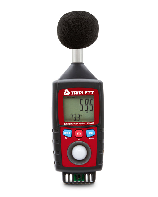 Triplett 8-in-1 Environmental Meter with Sound EM400